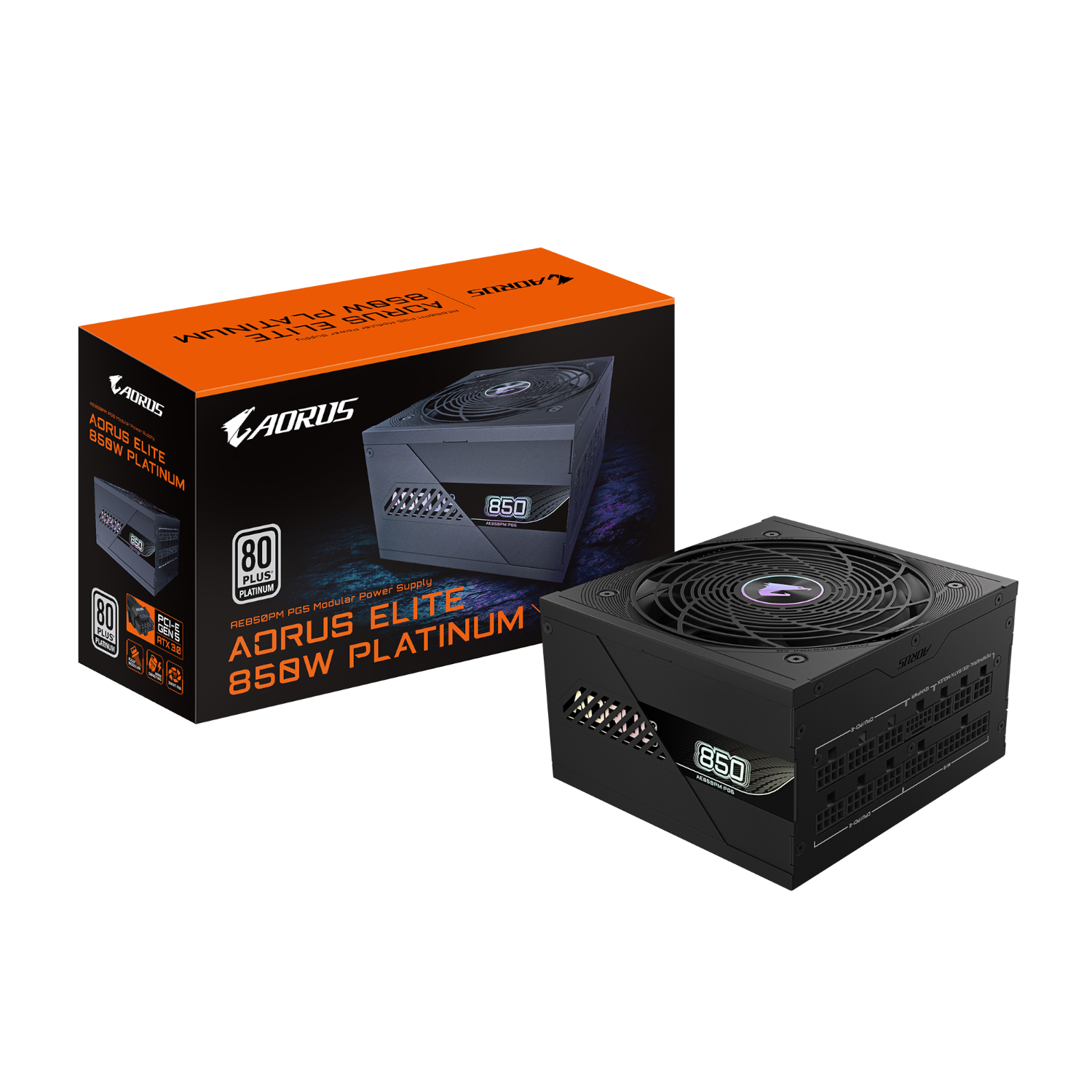 ספק כוח Gigabyte AUROS Elite P850W 850W 80+ Platinum