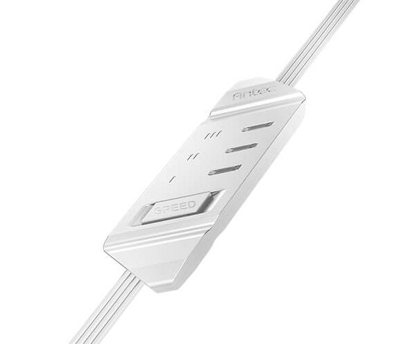 מאוורר לבן למארז Antec Nova 120mm White Fan And Speed Controller