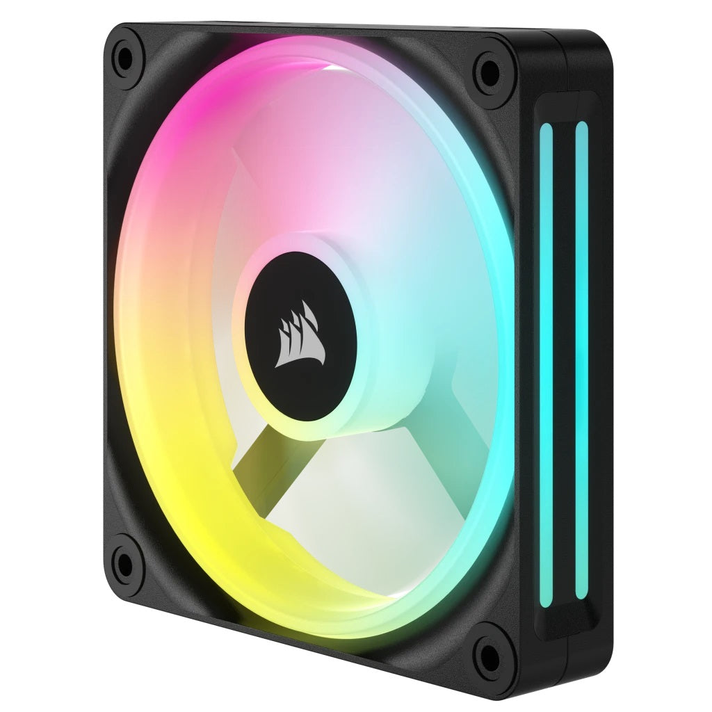 ערכת מאווררים למארז Corsair iCUE LINK QX120 RGB PWM 3x Fans 120mm