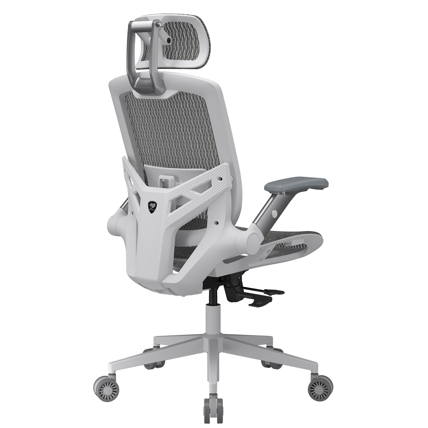כיסא גיימינג לבן Cougar Speeder One White Ergonomic