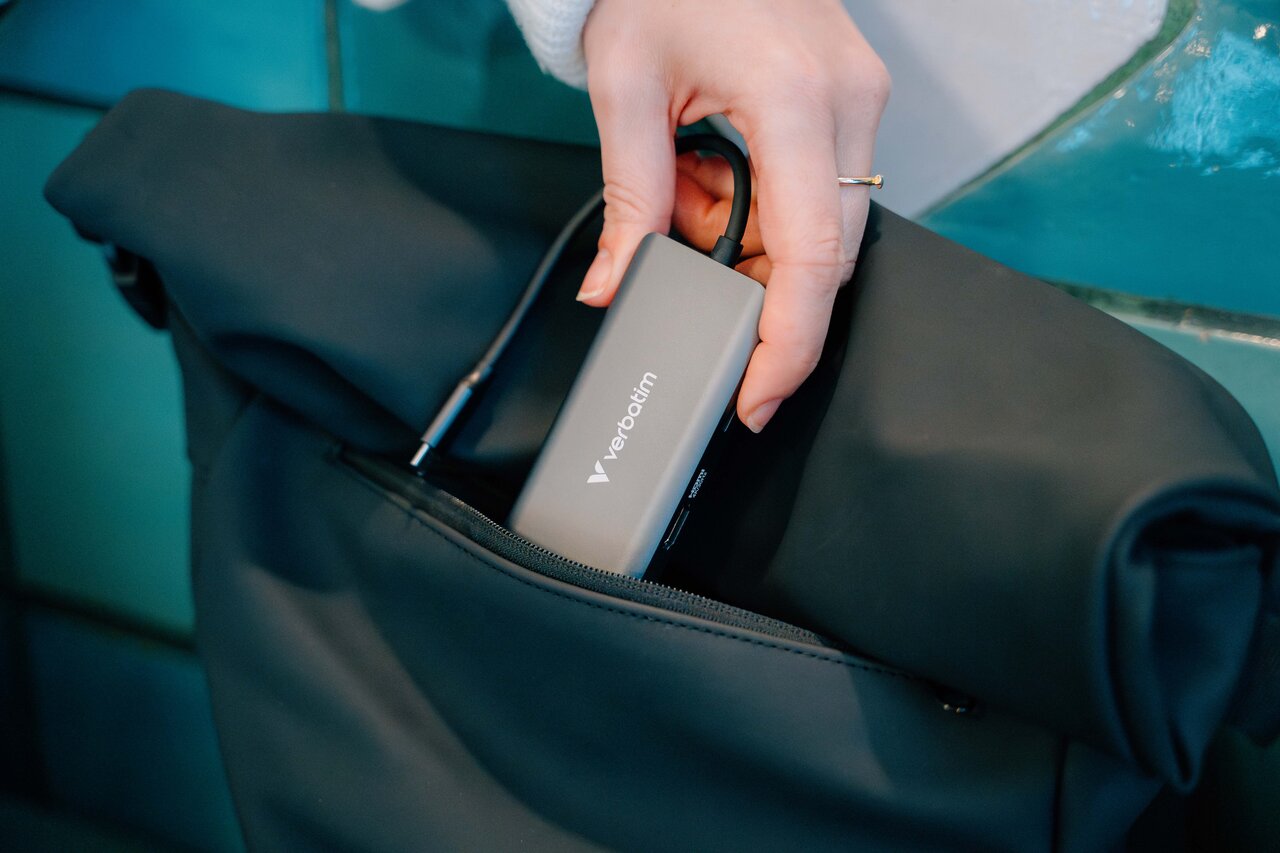 תחנת עגינה Verbatim Essentials USB HDMI Lan