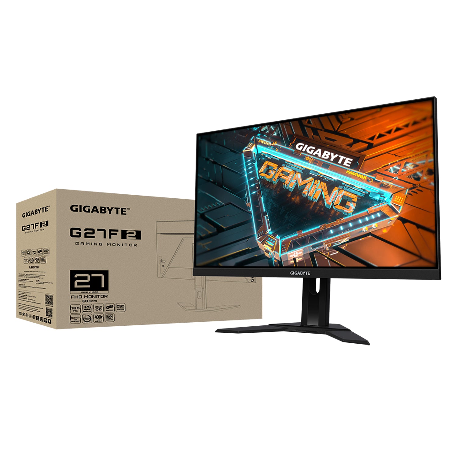 מסך גיימינג Gigabyte G27F-2 27" IPS FHD 170Hz 1ms