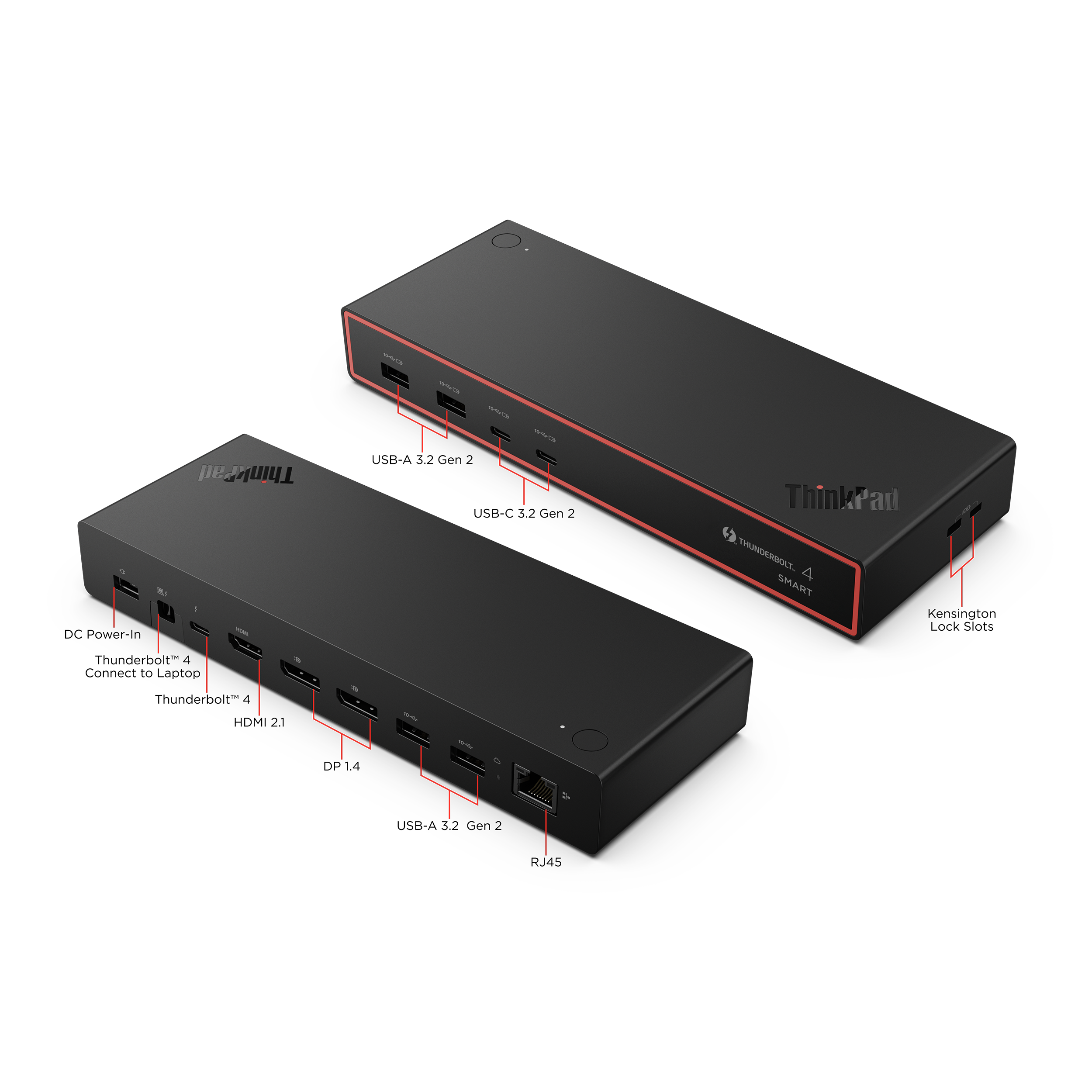 תחנת עגינה Lenovo ThinkPad Thunderbolt 4 Smart Dock Gen2 7500