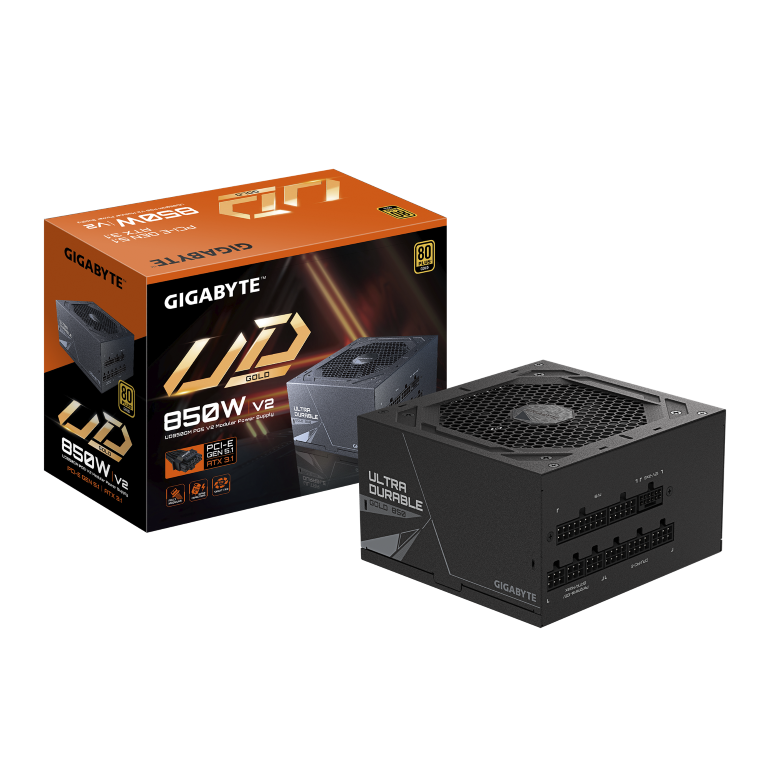 ספק כוח Gigabyte UD850GM PG5 V2 850W 80+ Gold