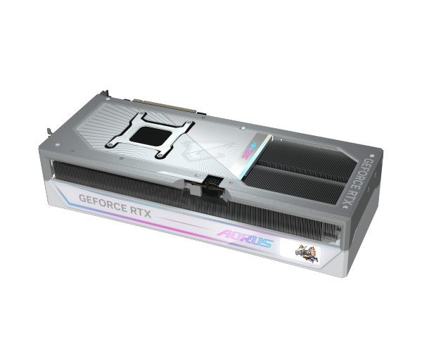 כרטיס מסך לבן Gigabyte AORUS GeForce RTX 5090 Master ICE 32G