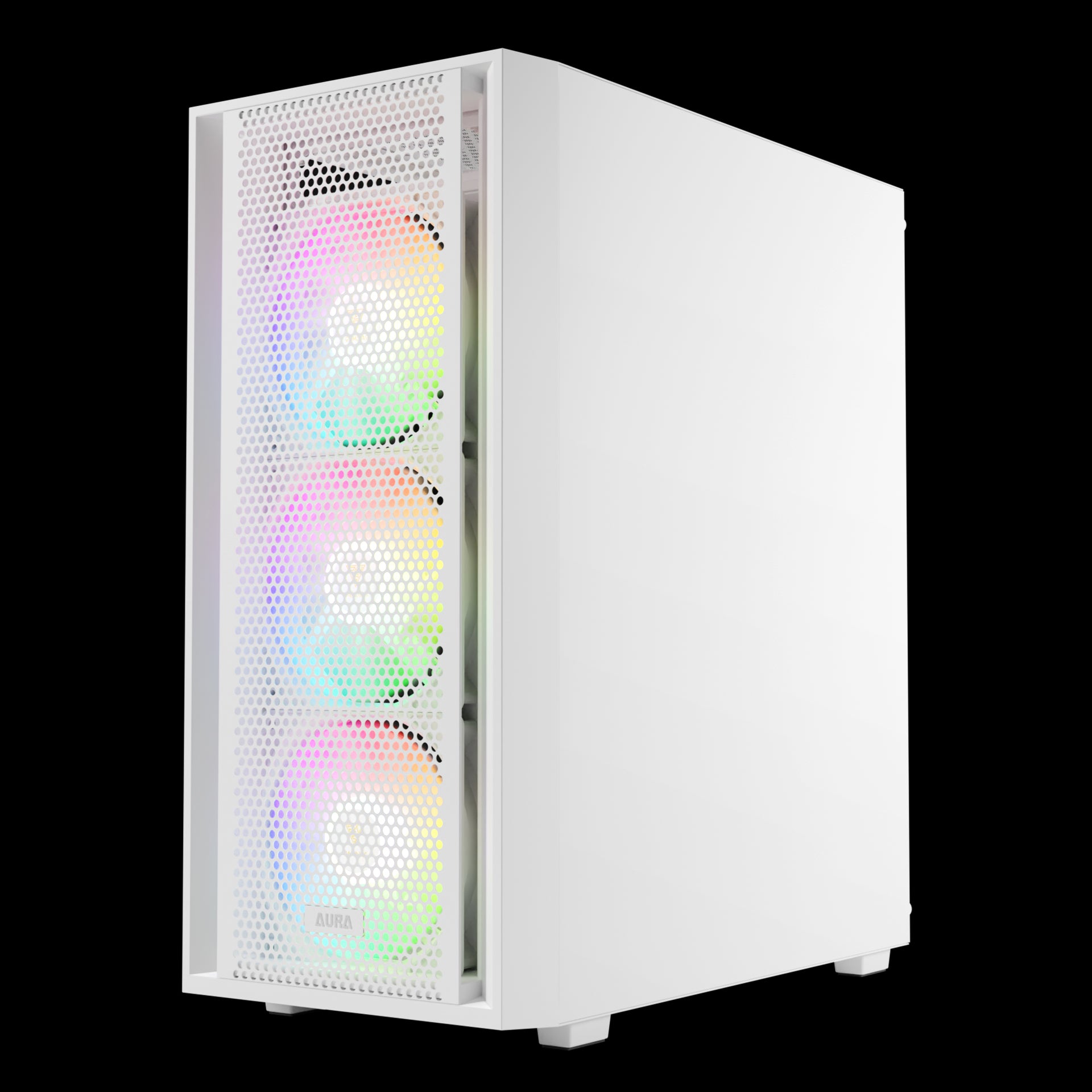 מארז בצבע לבן Gamdias Aura GC2 ELITE