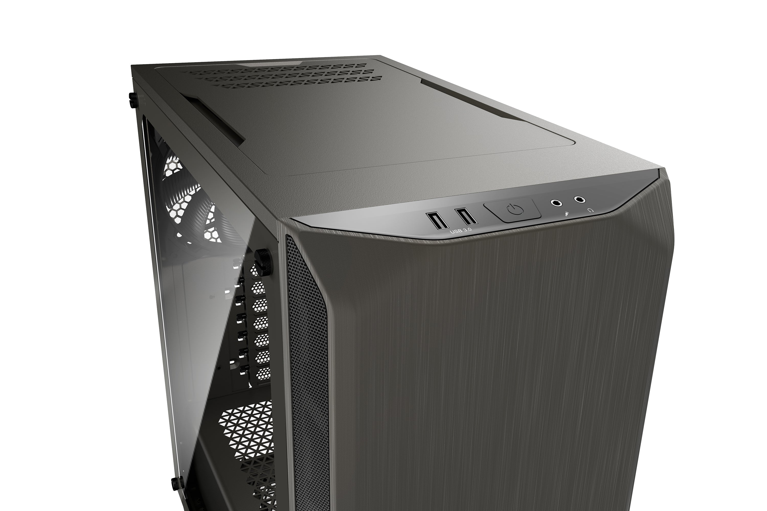 מארז be quiet! PURE BASE 500 Window Metallic Gray