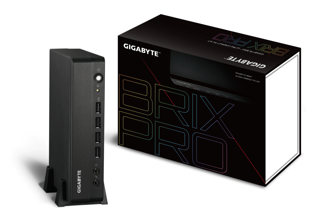 מחשב נייח מיני Gigabyte Brix Barebone AMD Ryzen Embedded R1505G