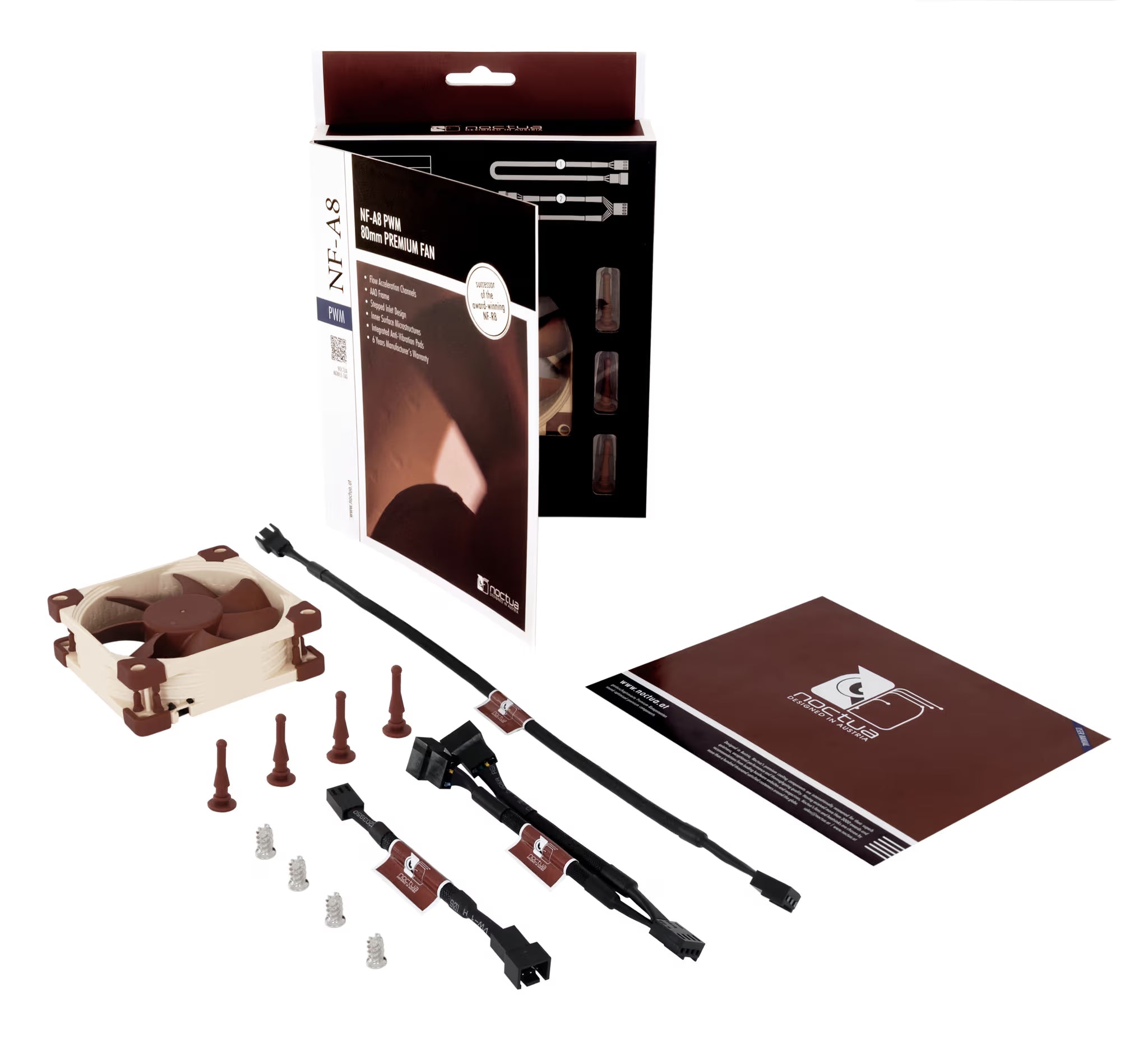 מאוורר למארז Noctua NF-A8-PWM