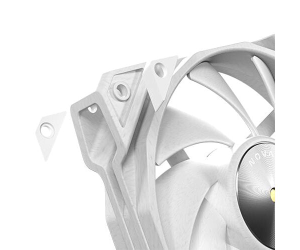 מאוורר לבן למארז Antec Nova 120mm White Fan And Speed Controller