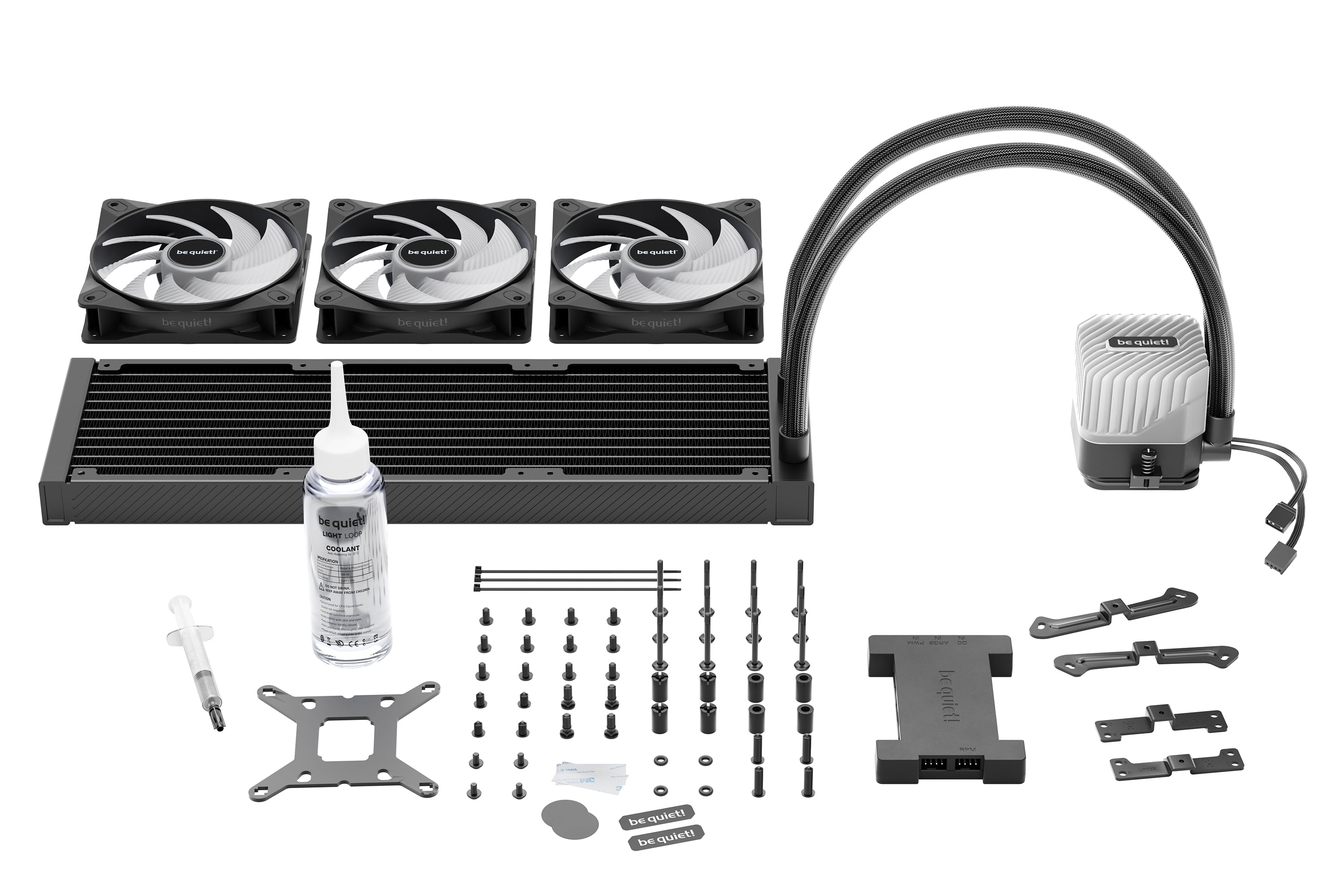 קירור נוזלי be quiet! LIGHT LOOP 360mm