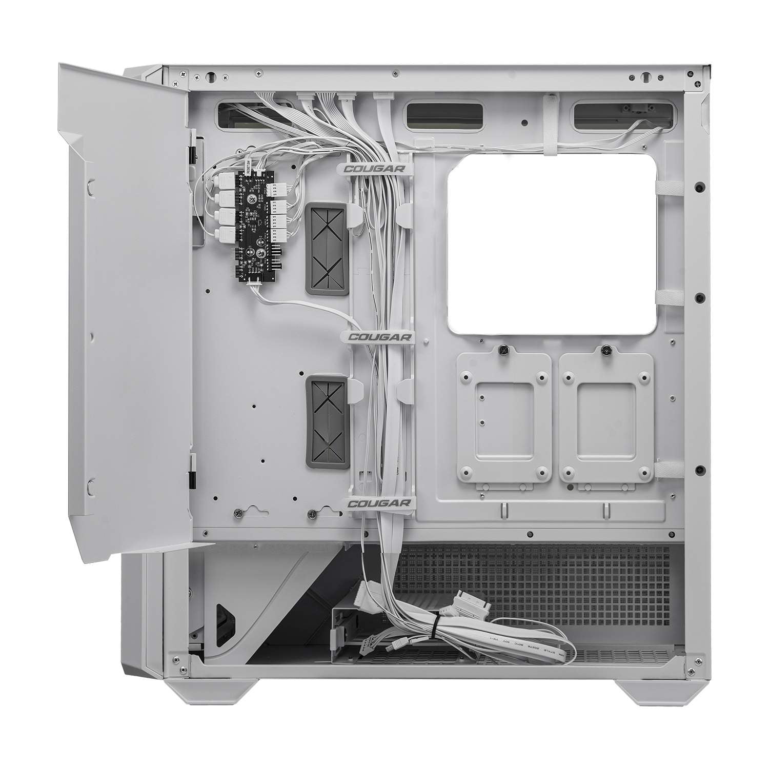 מארז בצבע לבן Cougar MX600 ARGB