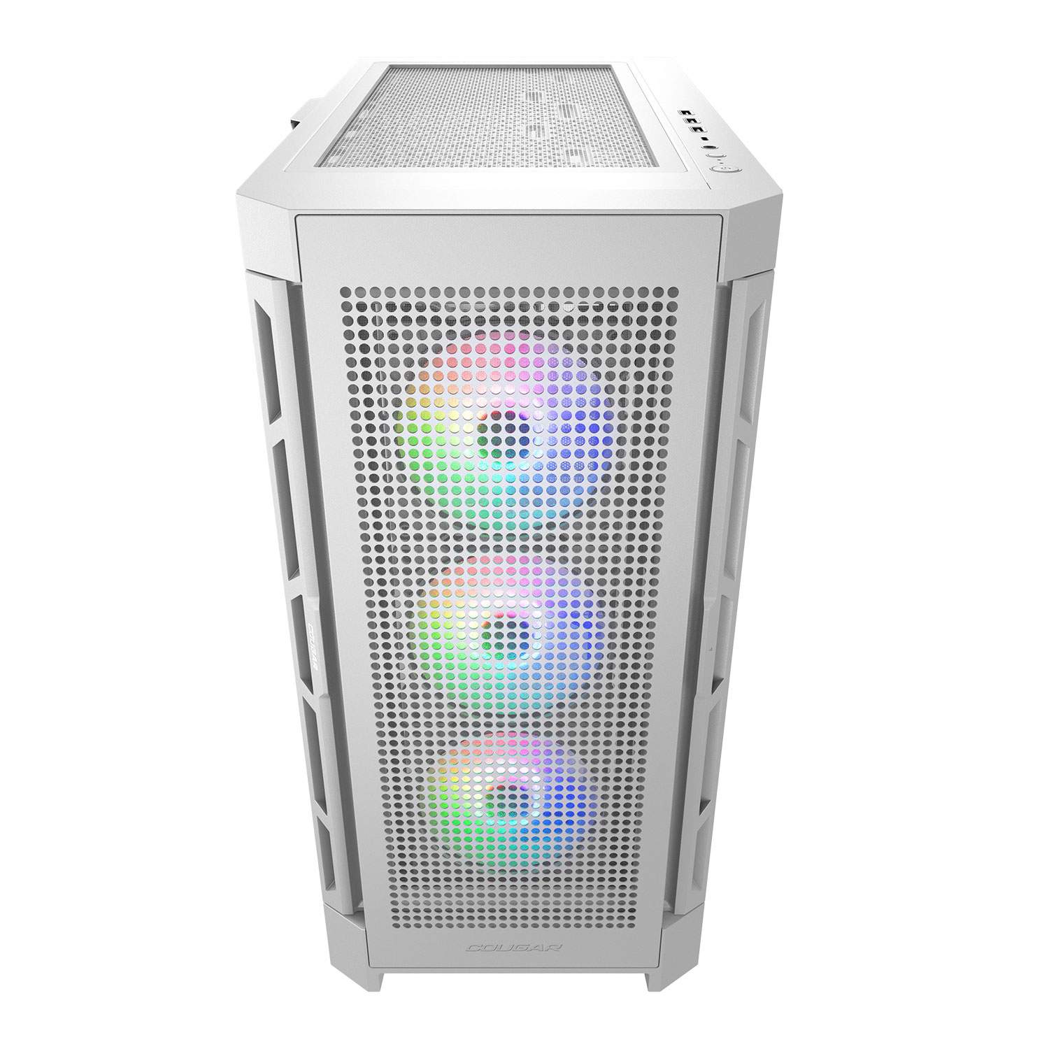 מארז בצבע לבן Cougar DUOFACE PRO ARGB