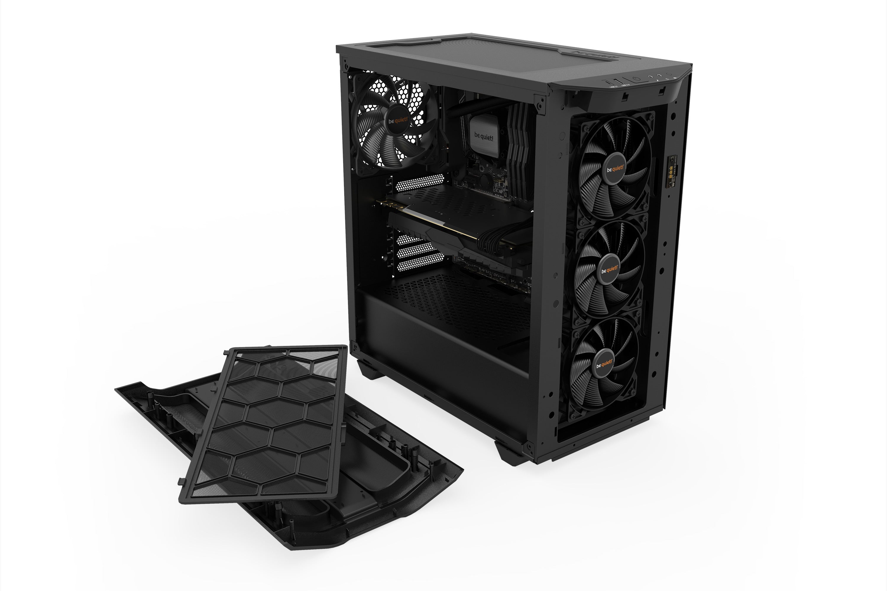 מארז be quiet! PURE BASE 500DX ARGB Black
