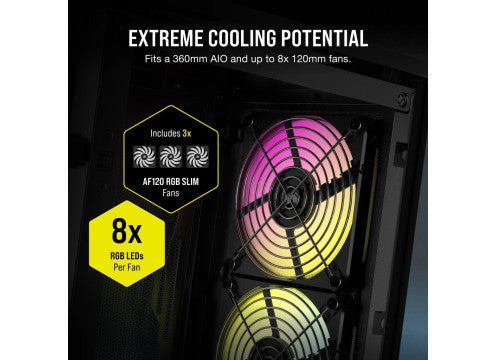 מארז Corsair 2000D Icue RGB Airflow Mini