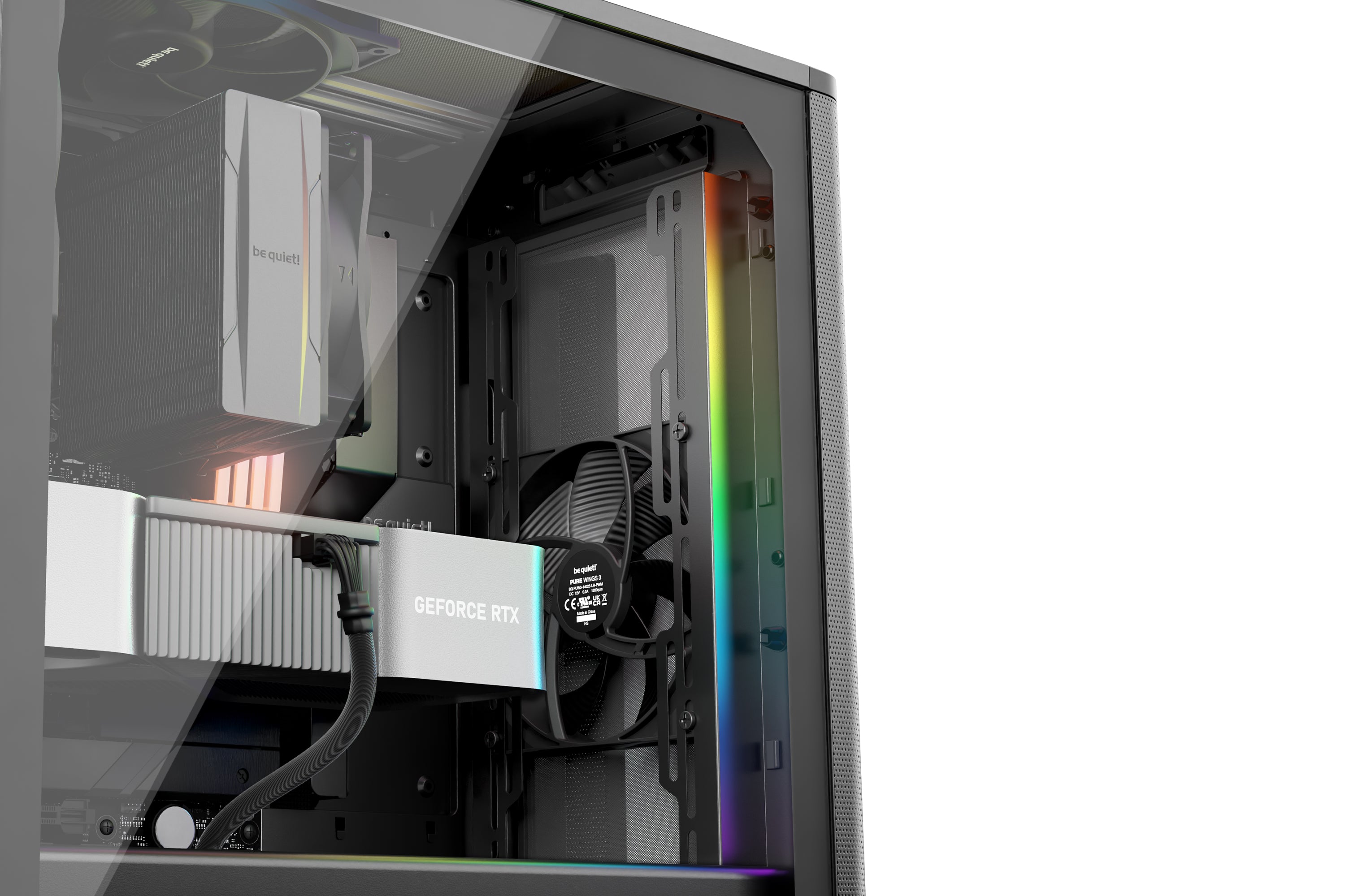 מארז be quiet! PURE BASE 501 DX ARGB Black