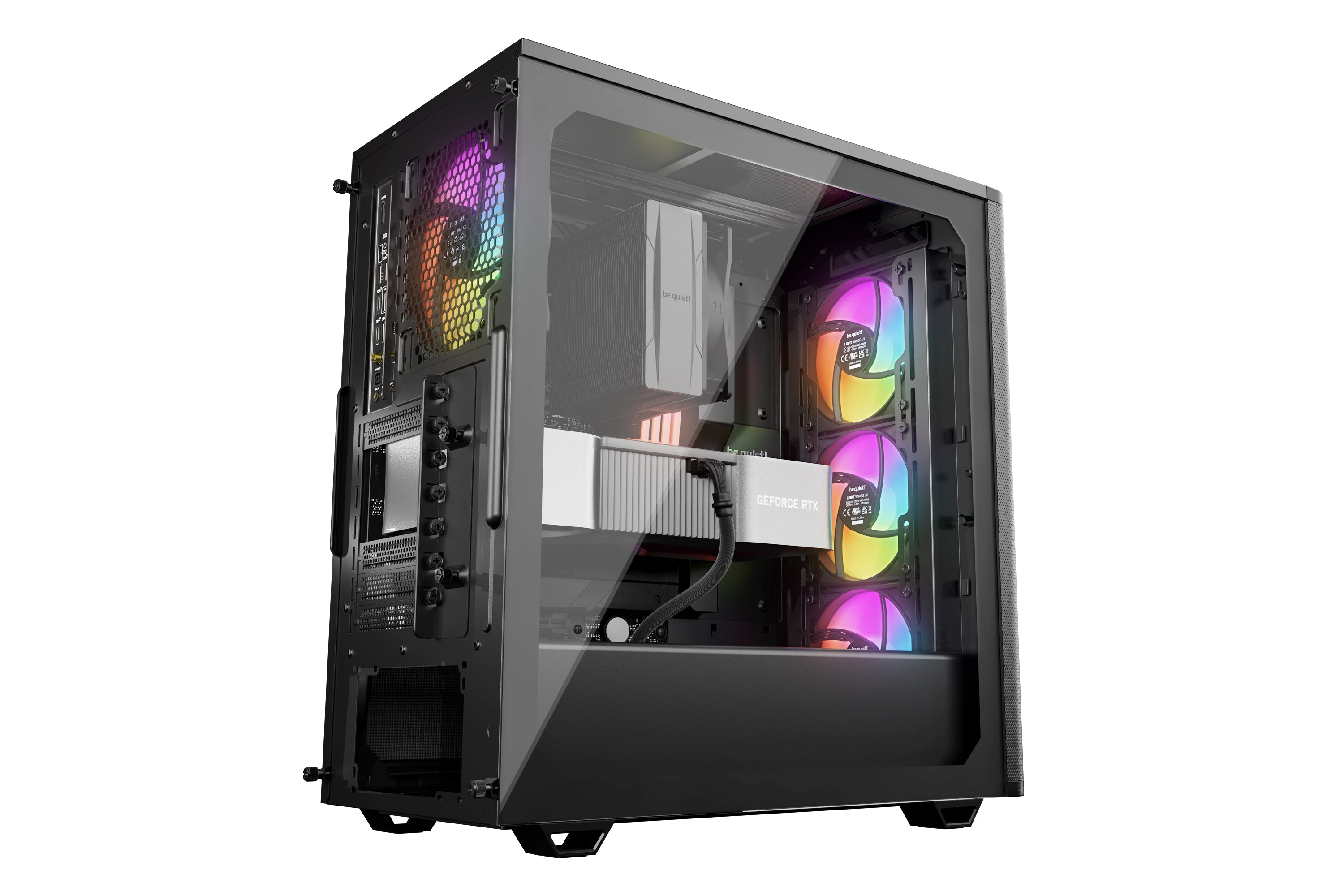מארז be quiet! PURE BASE  501 LX ARGB Black