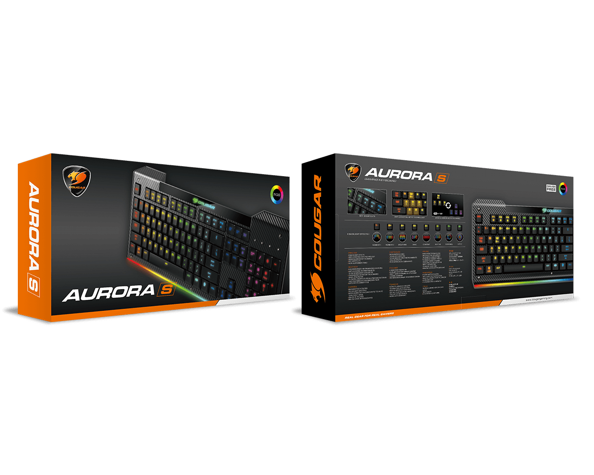 מקלדת גיימינג Cougar AURORA S