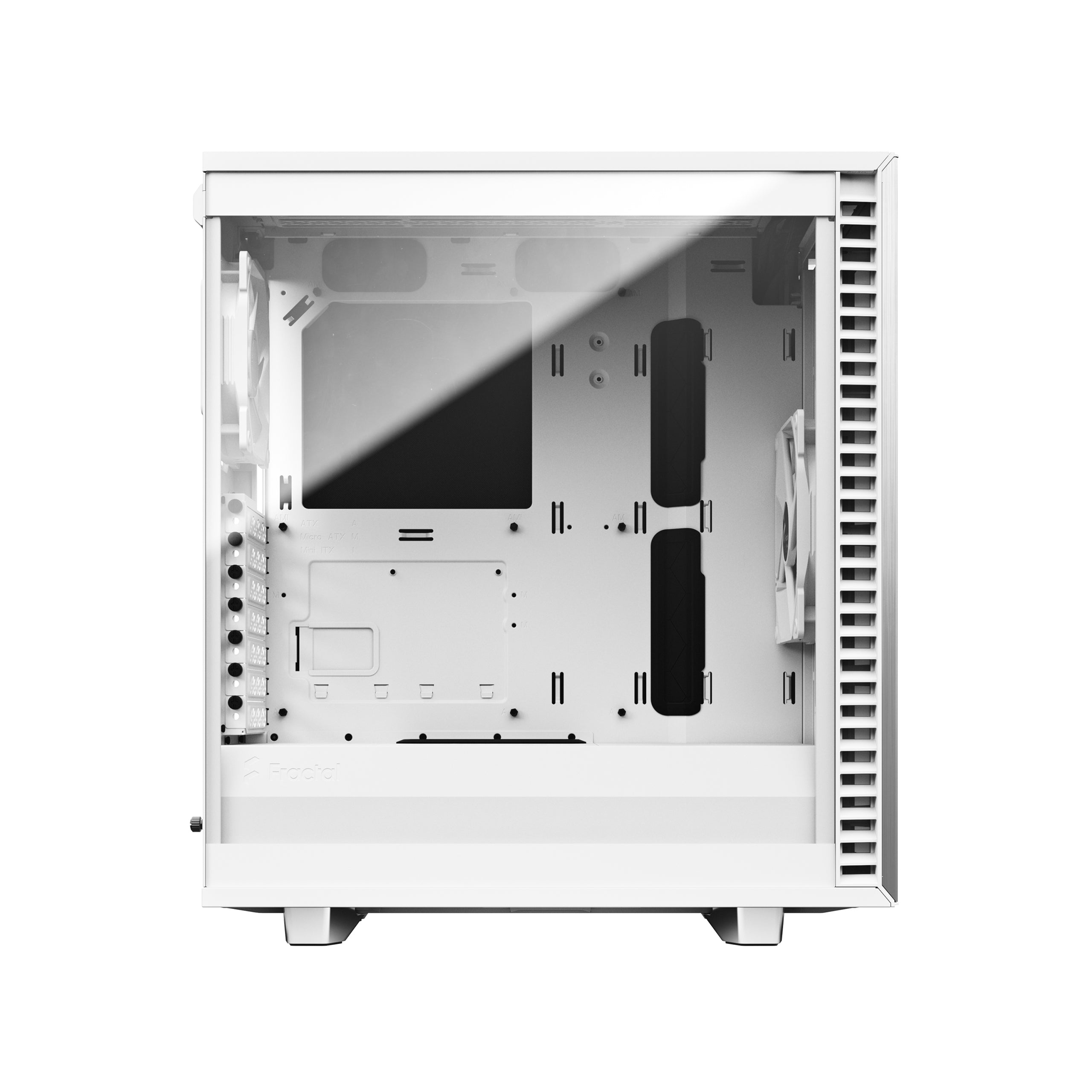 מארז לבן Fractal Design Define 7 Compact White Clear