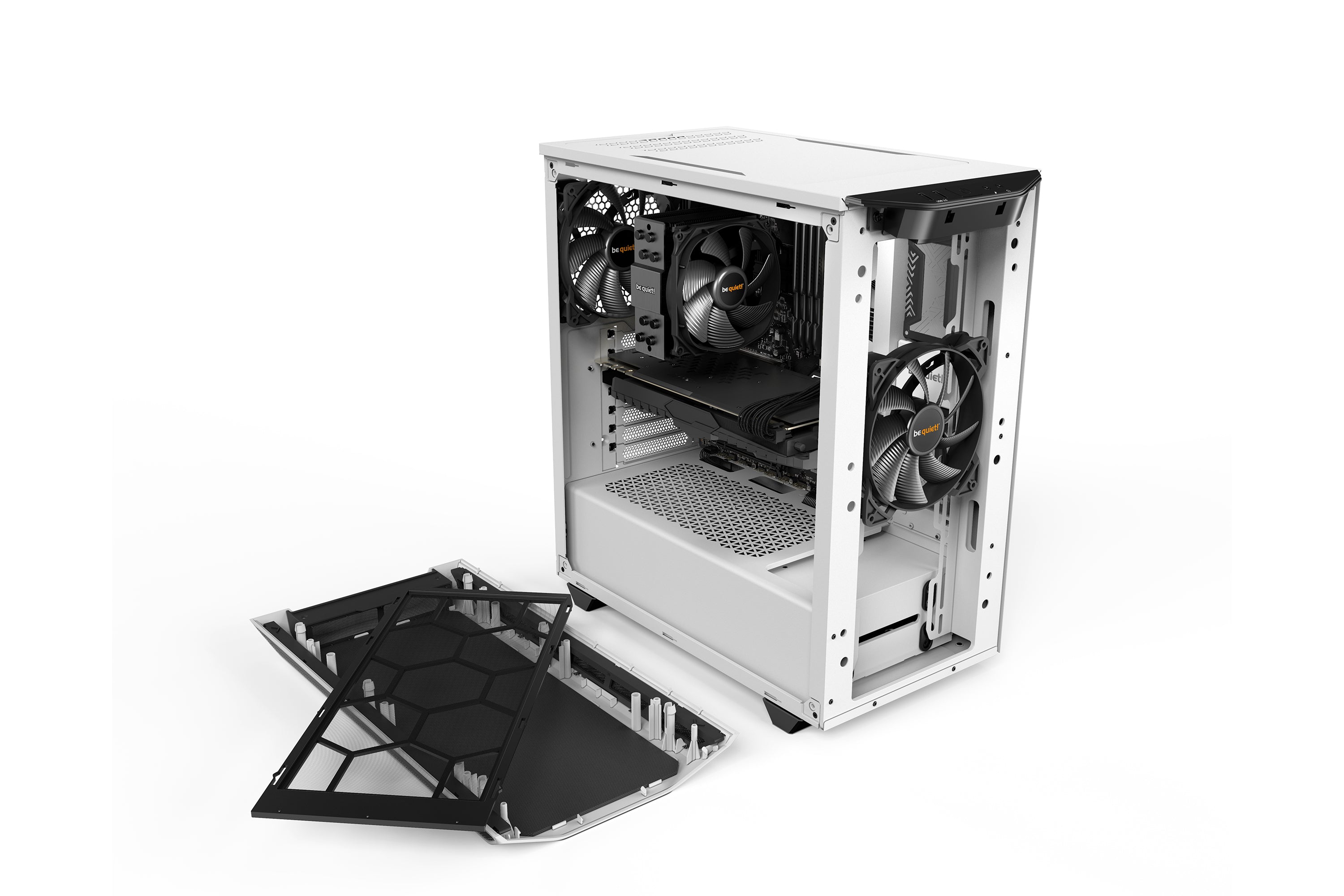 מארז לבן be quiet! PURE BASE 500 White