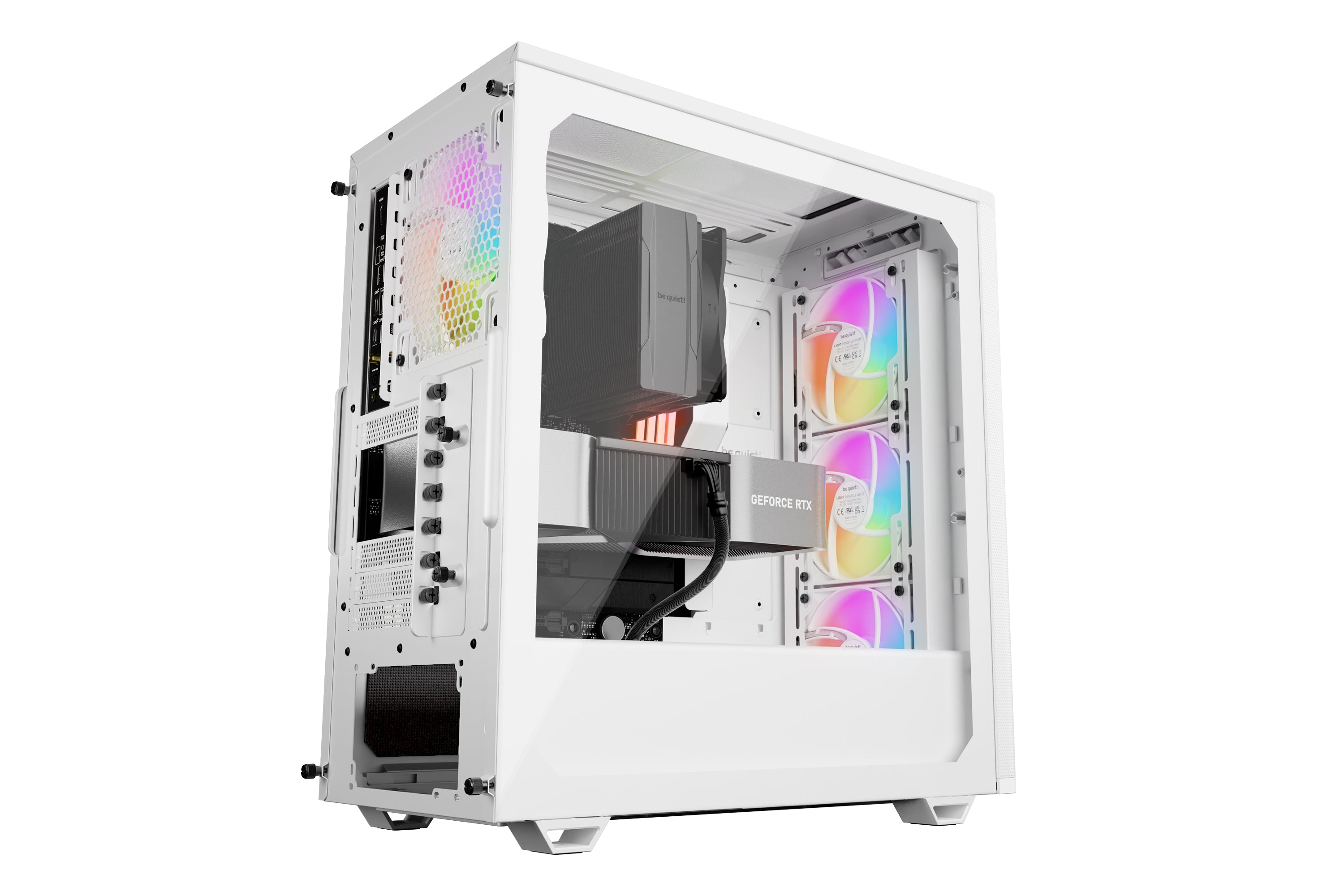 מארז לבן be quiet! PURE BASE 501 LX ARGB White