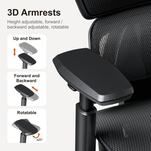 כיסא Lumi SpineX Ergonomic Office