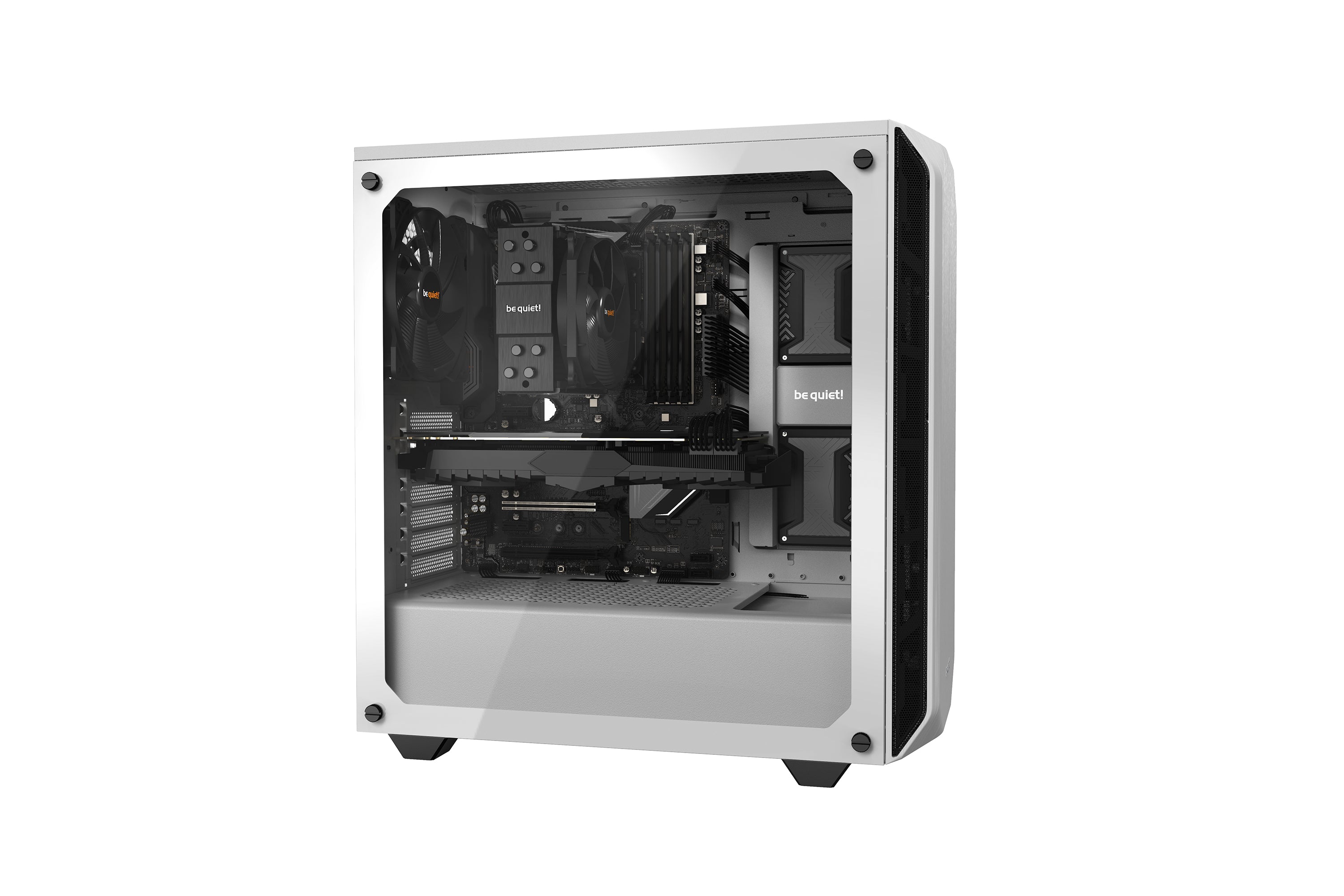 מארז לבן be quiet! PURE BASE 500 Window White