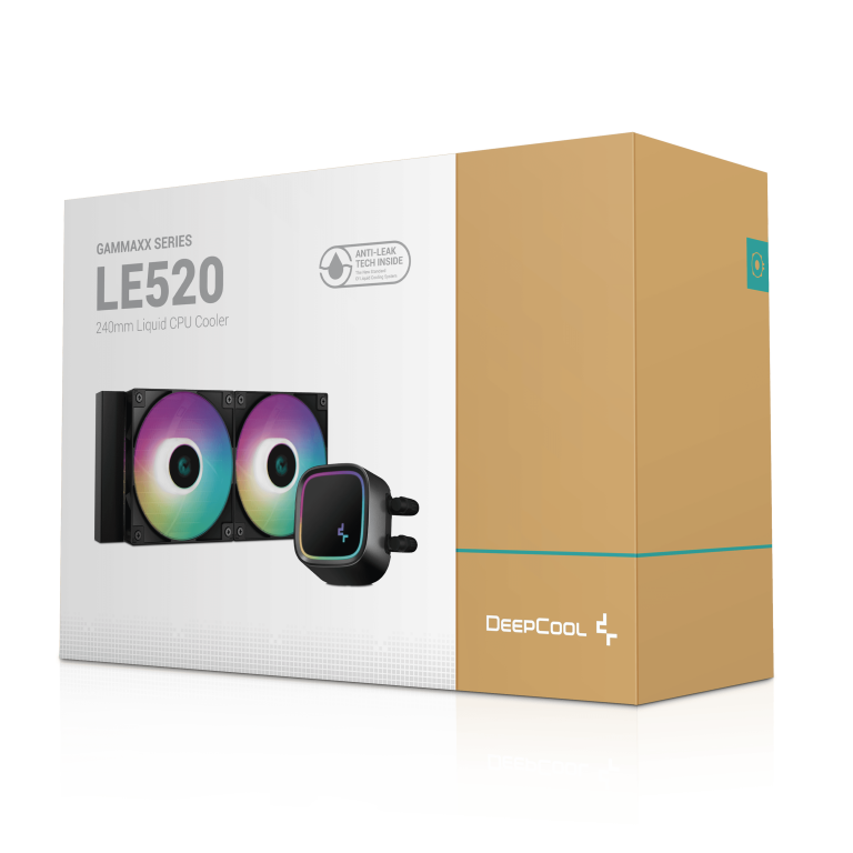 קירור נוזלי DeepCool LE520 ARGB 240mm