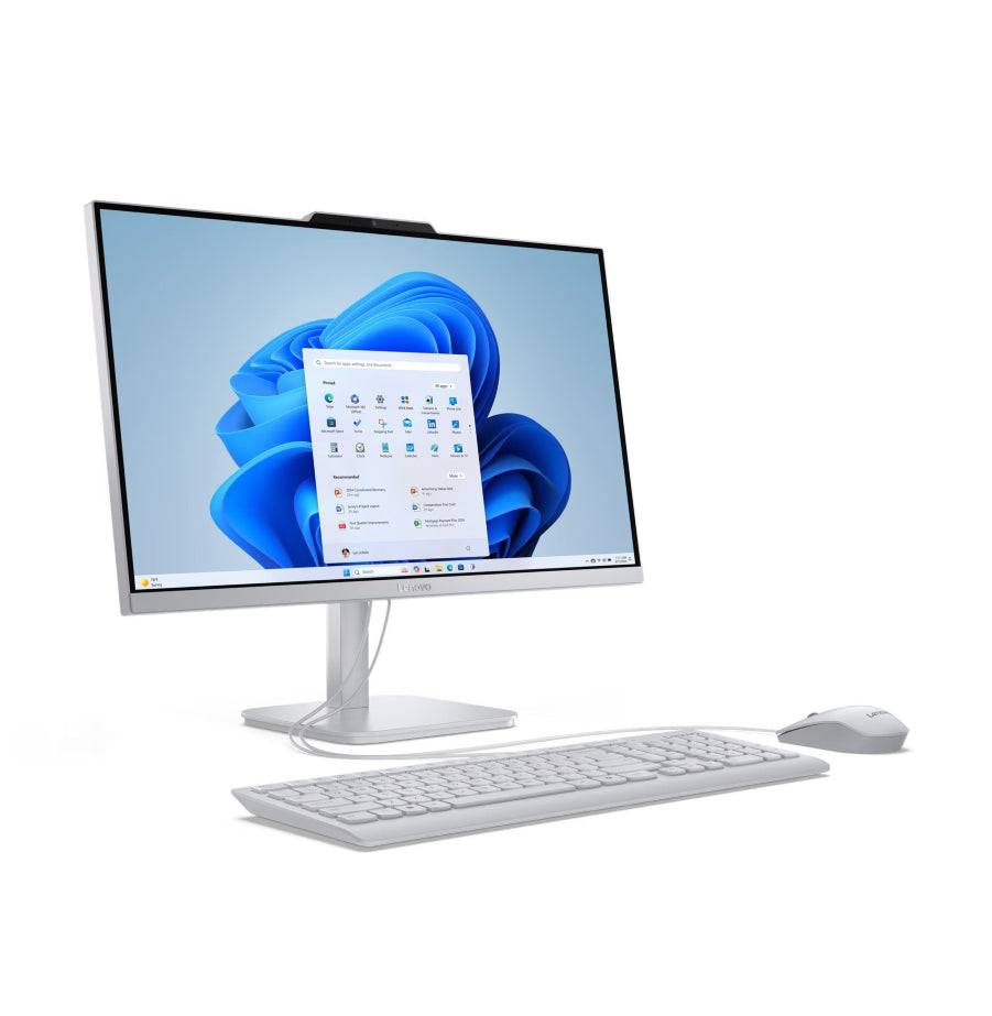 מחשב נייח Lenovo AIO A100 24'' N100/16G/512G/11H/1Y