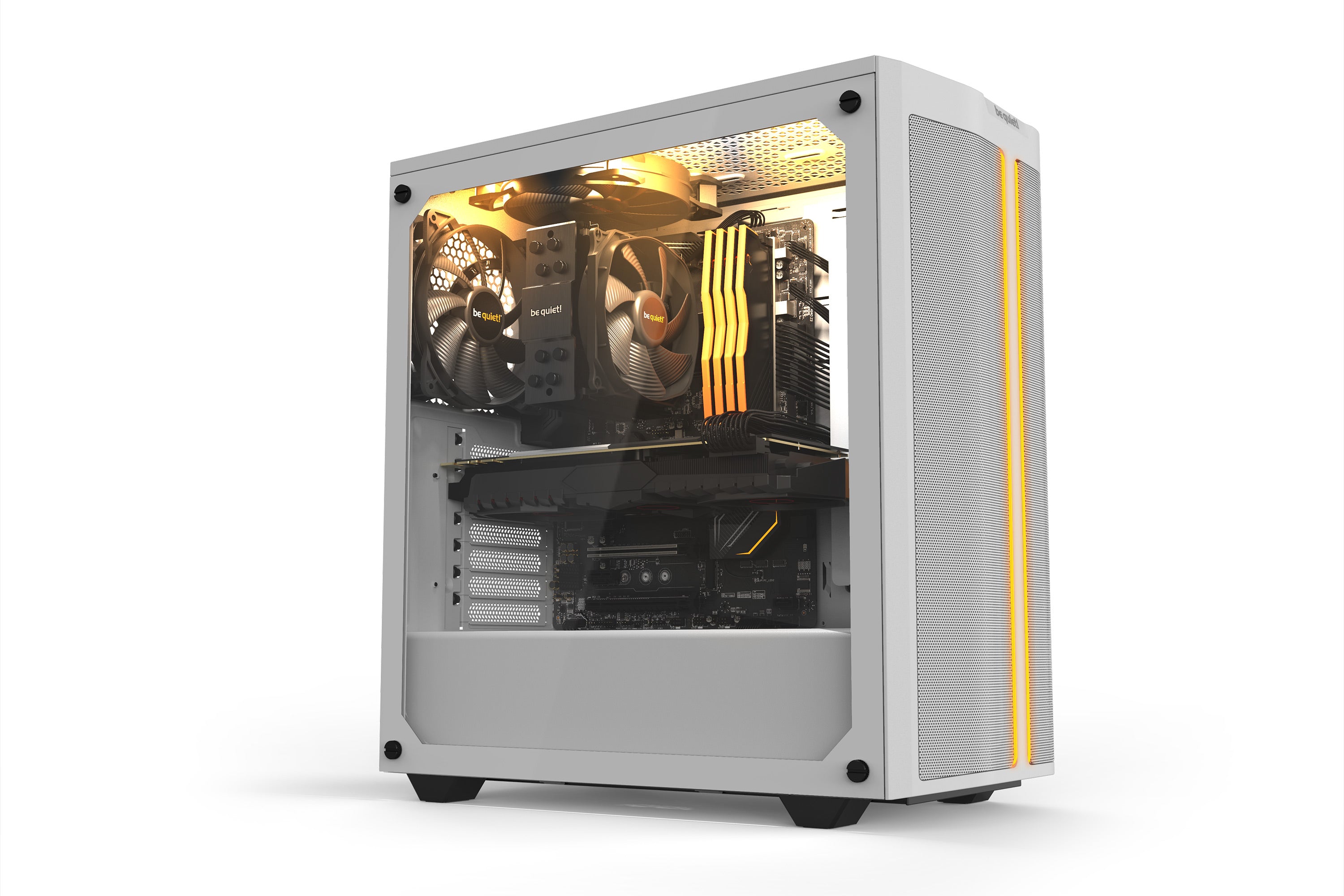מארז לבן be quiet! PURE BASE 500DX ARGB White