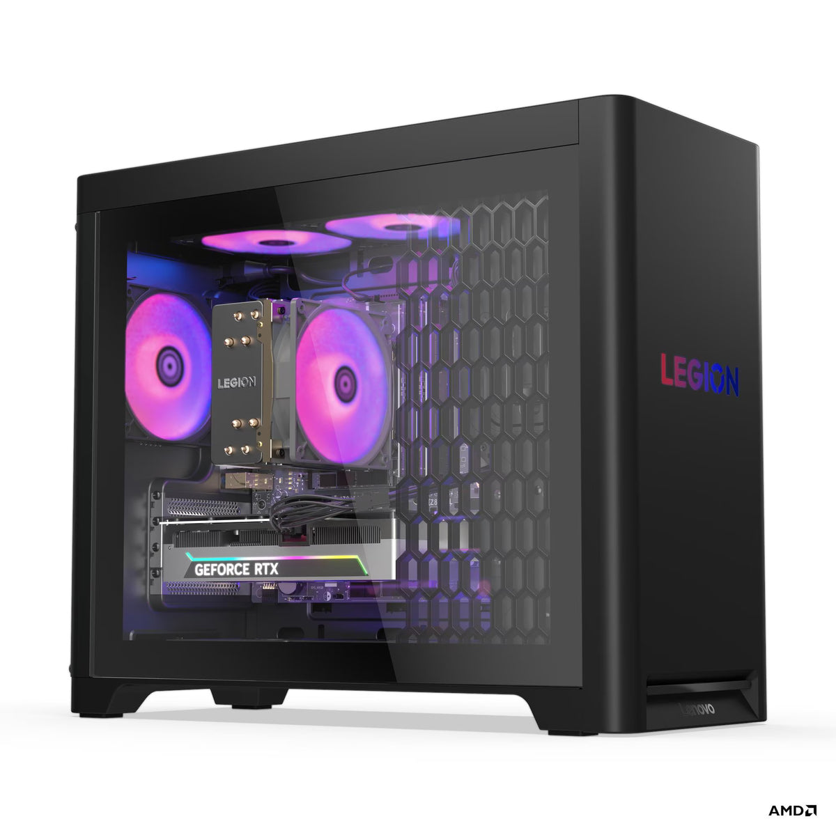 מחשב נייח גיימינג Lenovo Legion T7 30AGB10 Ryzen 7-7800X3D/32G/1TB/RTX5060/3Y-OS