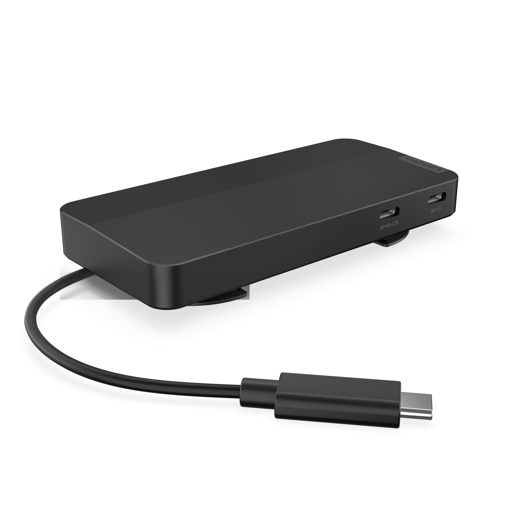תחנת עגינה Lenovo USB-C Dual Display Travel Dock