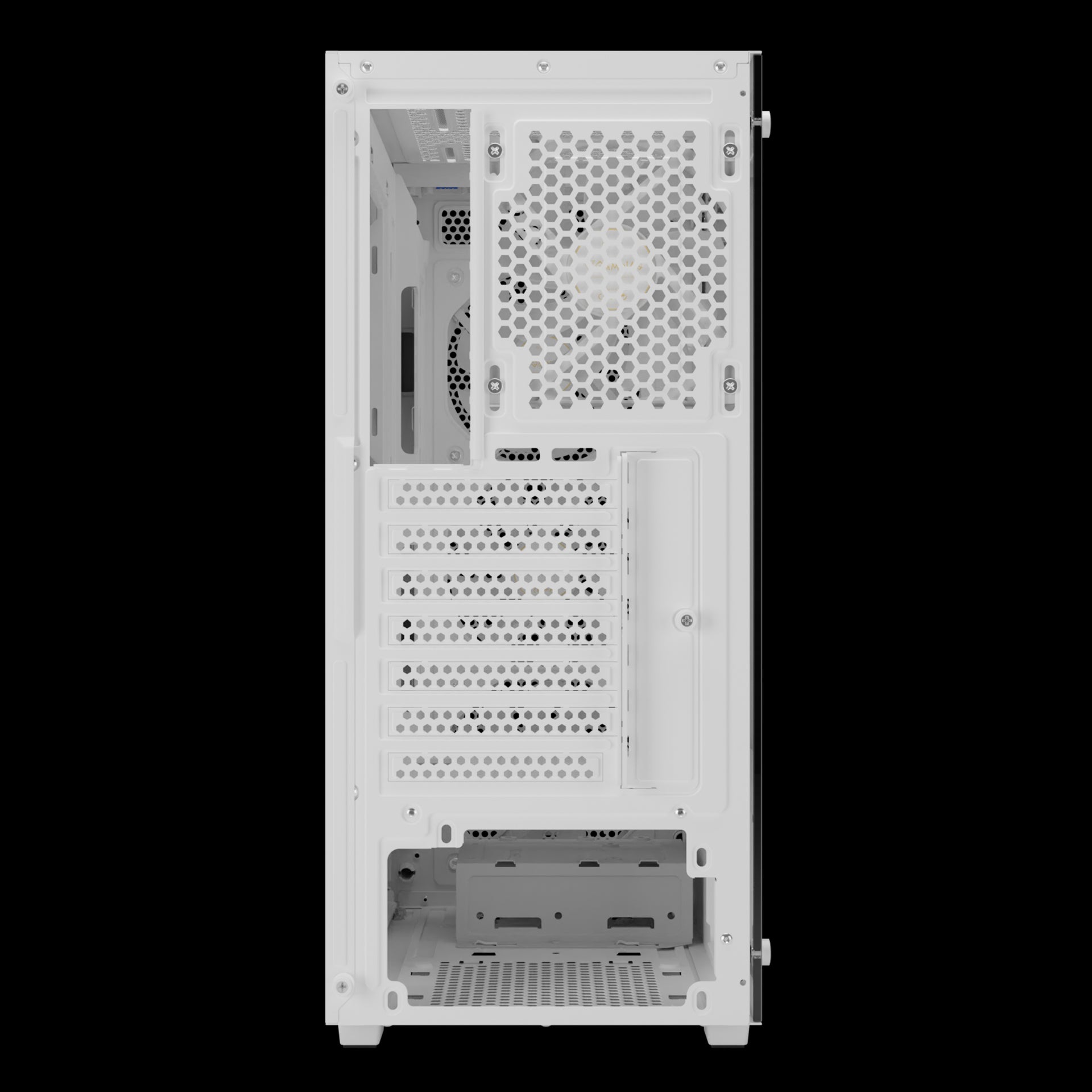 מארז בצבע לבן Gamdias Aura GC2 ELITE