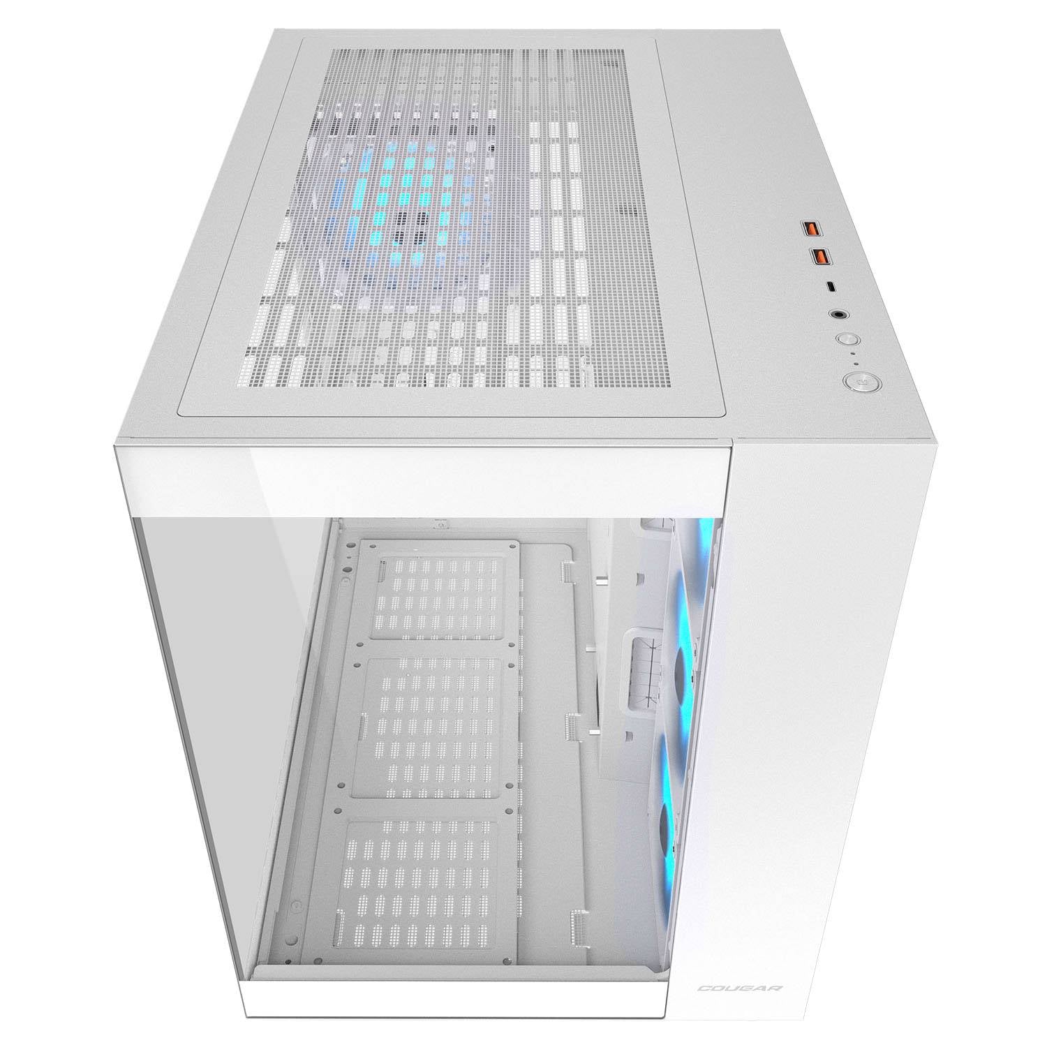 מארז לבן Cougar FV150 Mid Tower ARGB