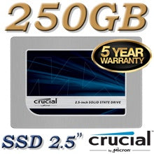 דיסק Crucial MX500 250GB SATA SSD