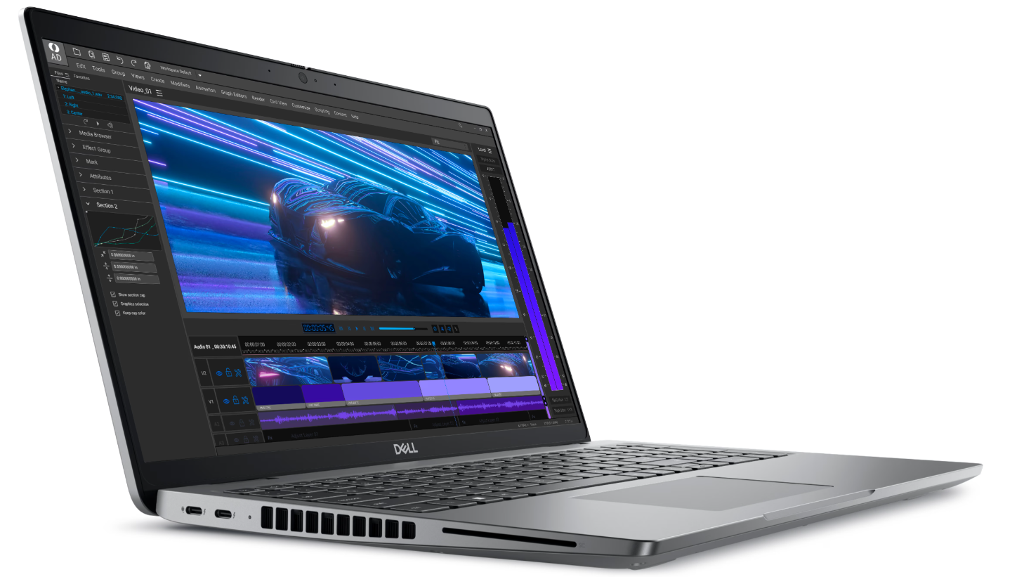 מחשב נייד Dell Precision 3591 15.6'' Ultra 7-155H/32G/1T/RTX-A1000/11P