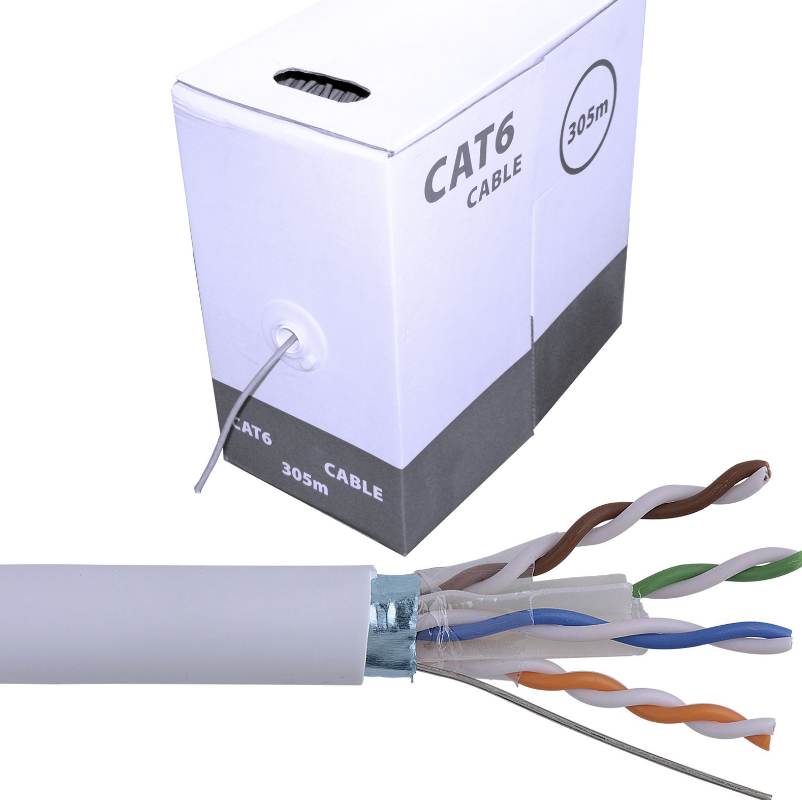 תוף כבל רשת Luggar 305M Cat6