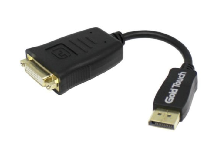 מתאם GoldTouch DP To DVI 0.2M