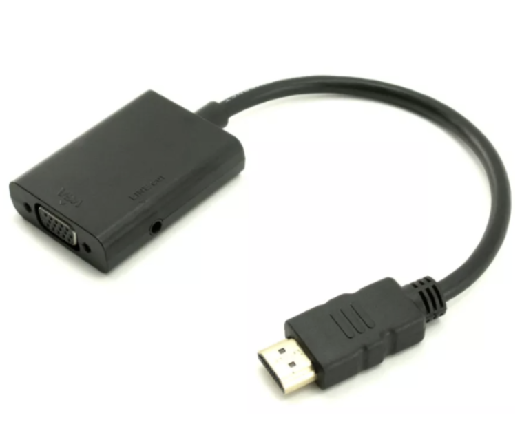 מתאם GoldTouch HDMI To VGA With Audio 0.2M