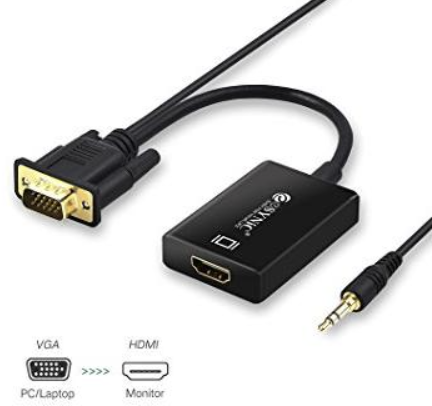 מתאם GoldTouch VGA To HDMI With Audio USB-power 0.1M