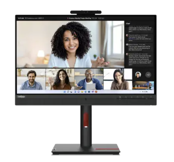 מסך Lenovo ThinkVision T27hv-30 24'' FHD IPS Camera