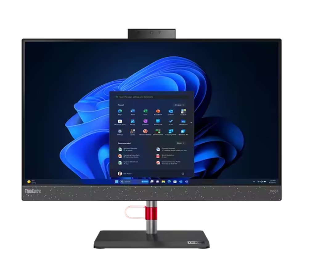 מחשב נייח Lenovo ThinkCentre neo 50a 24'' i7-13620H/16G/512G/DOS/Touch/Black/3Y-OS