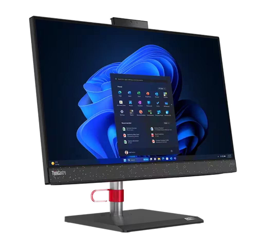 מחשב נייח Lenovo ThinkCentre neo 50a 24'' i7-13620H/16G/512G/DOS/Black/3Y-OS