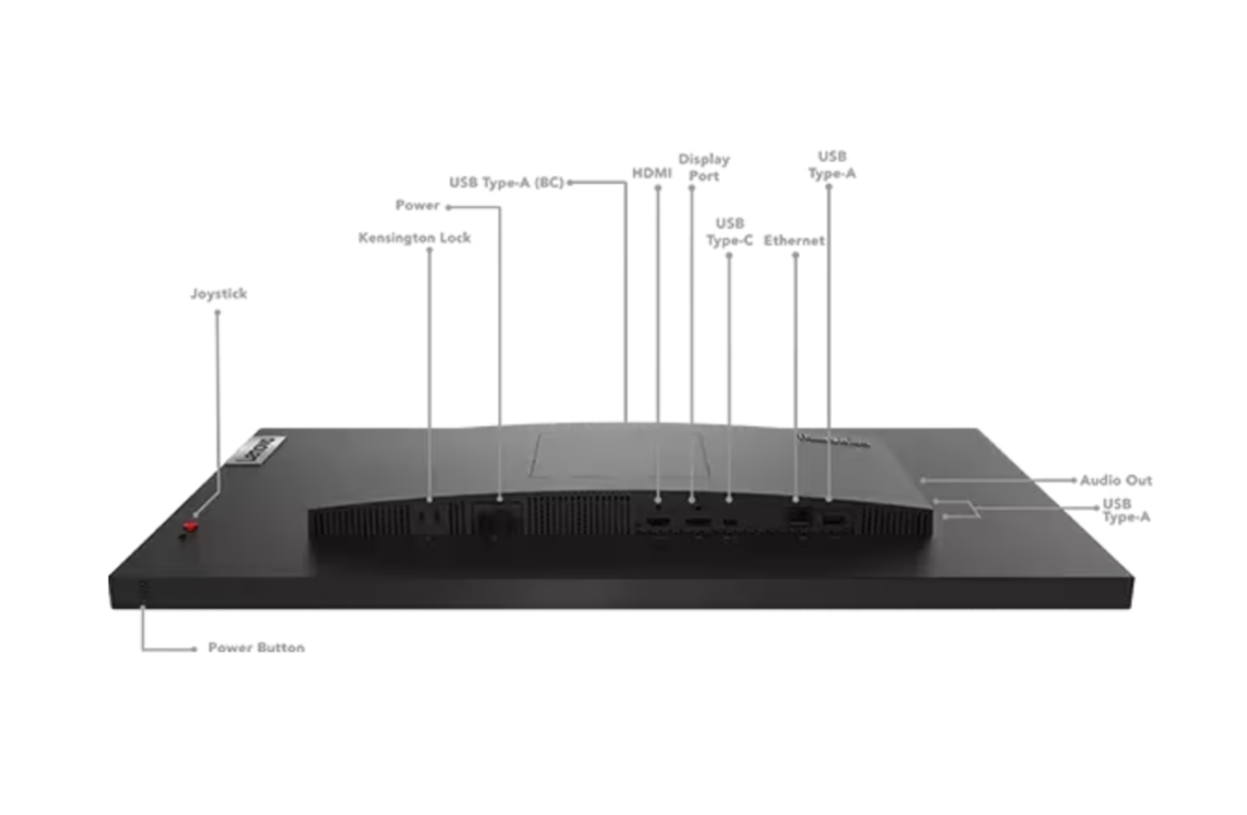 מסך Lenovo ThinkVision T27p-30 27'' 4K UHD IPS