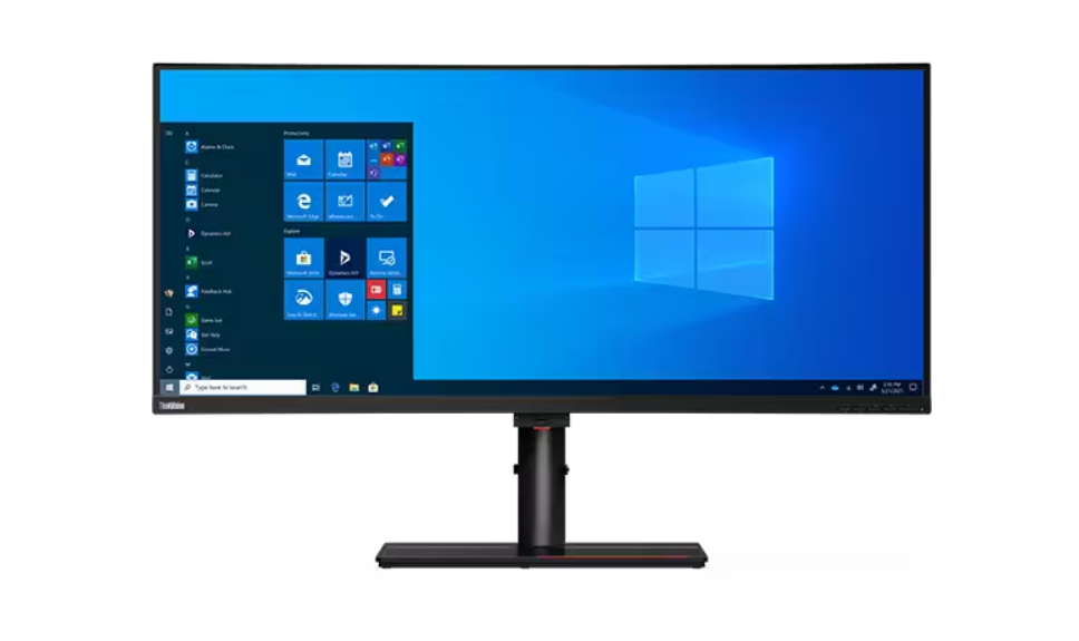 מסך קעור Lenovo ThinkVision P40w-20 UltraWide 40'' 5K IPS