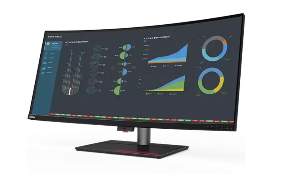 מסך קעור Lenovo ThinkVision P40w-20 UltraWide 40'' 5K IPS