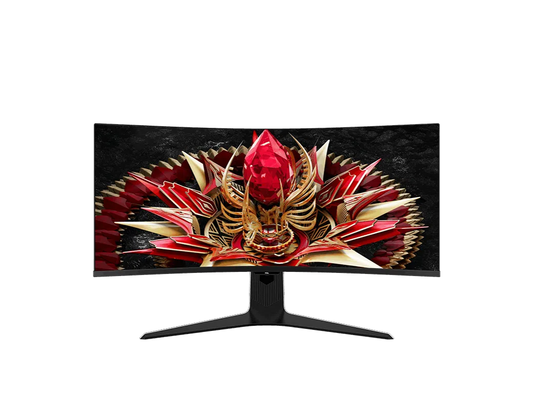 מסך גיימינג TCL 34R83Q 34'' Ultra-Wide 2K-WQHD Mini-LED HVA 180Hz 1MS 3Y-OS