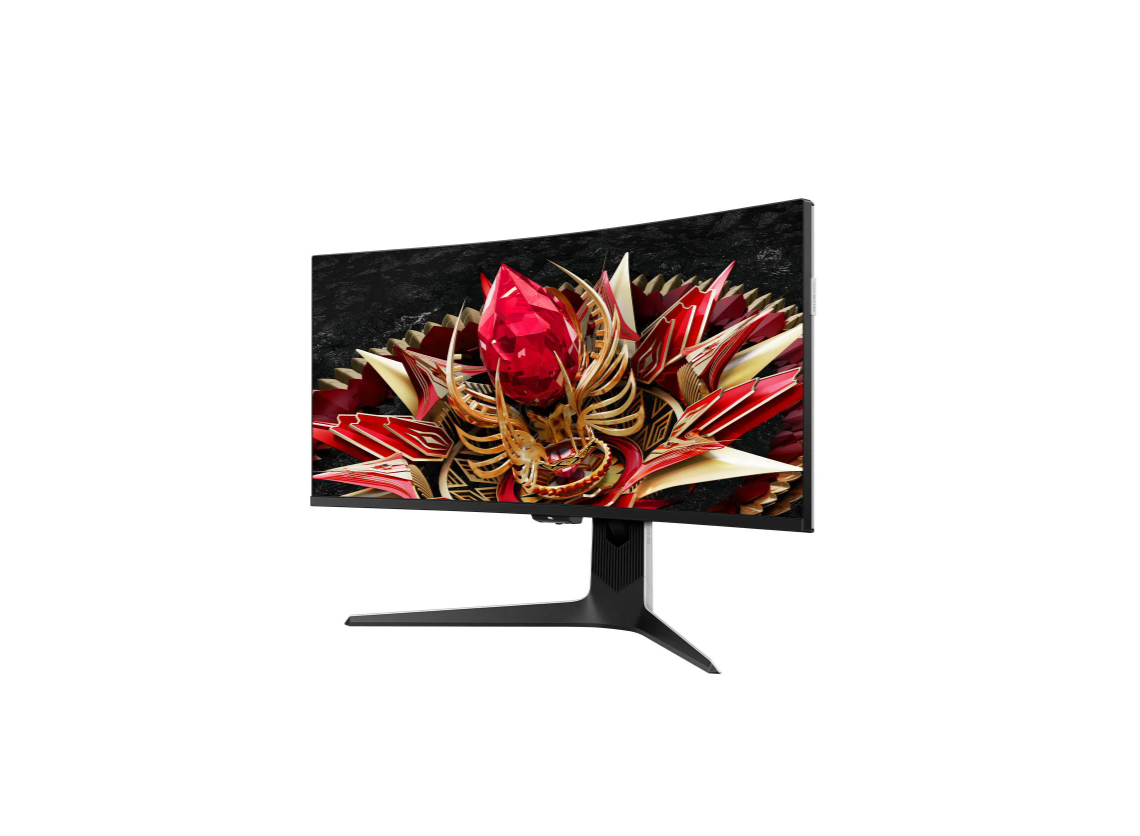 מסך גיימינג TCL 34R83Q 34'' Ultra-Wide 2K-WQHD Mini-LED HVA 180Hz 1MS 3Y-OS