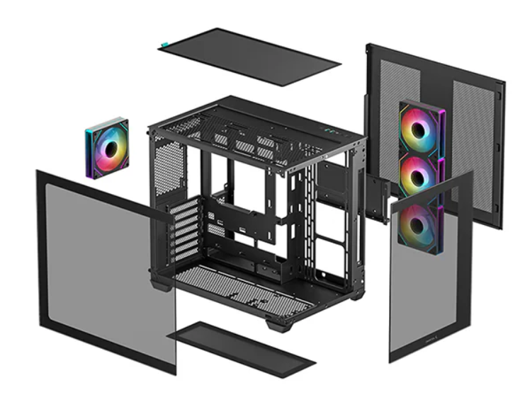 מארז DeepCool CG530 4F Black