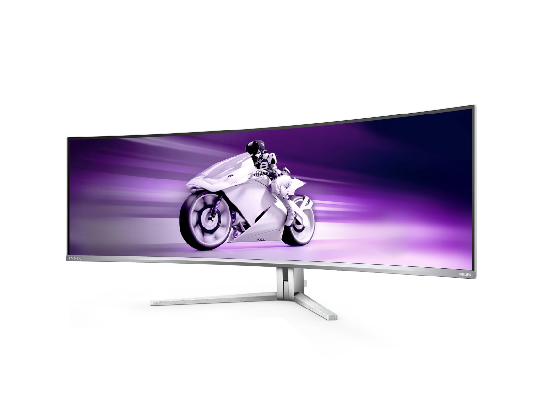 מסך גיימינג Philips Evnia 49M2C8900 49'' Dual 2K-QHD OLED 240Hz 0.03MS 3Y-OS